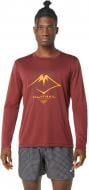 Футболка Asics FUJITRAIL LOGO LS TOP 2011C720-604 р.M красный