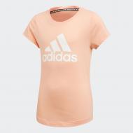 Футболка Adidas YG MH BOS TEE ED4606 розовый