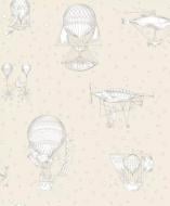 Обои виниловые на флизелиновой основе Grandeco Jack N Rose Junior JR3003 0,53x10,05 м