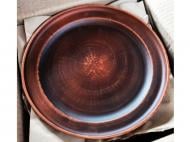 Тарелка Shynkar&KO Этно 25 см гладкая