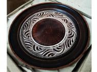 Тарелка Shynkar&KO Этно 25 см ангоб