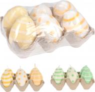 Набор свечей Яйцо Пасхальное 6 шт. 4х6 см