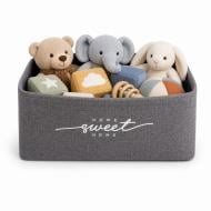 Корзина для игрушек Sweet Home XS серая с оксфорда Organize
