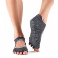 Носки Toesox BELLARINA GRIP HT-CAR р.S темно-серый