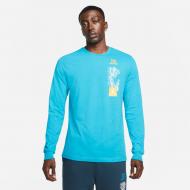 Свитшот Nike M J MNTN LS CREW DC9785-474 р. L голубой