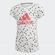 Футболка Adidas YG MH GRA TEE ED4614 белый