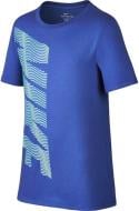 Футболка Nike B NK DRY TEE THERMA NIKE 894257-480 р.M синій