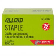 Скобы для ручного степлера Alloid 12 мм тип U-подобная скоба 1000 шт. SG-2812