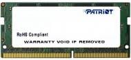 Оперативная память Patriot DDR4 SDRAM 4 GB (1x4GB) 2400 MHz (PSD44G240082S) Signature