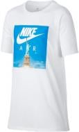 Футболка Nike B NSW TEE NIKE AIR LIBERTY 894301-100 р.L белый