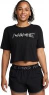 Футболка Nike Pro Short-Sleeve Cropped Tee HF0762-010 р.L черный