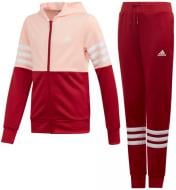 Спортивний костюм Adidas YG HOOD PES TS ED4639 рожевий