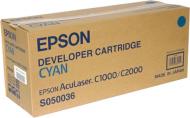 Картридж Epson AcuLaser C1000/C2000 C13S050036 cyan