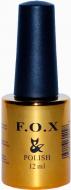 Гель-лак для ногтей F.O.X Diamond POLISH GOLD 807 бордовий 12 мл