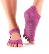 Носки Toesox BELLARINA GRIP HT-SHO р.S фуксия