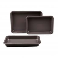 Набір форм для випікання Bakeware lovers 3 предмети BG-37193-CO Bergner