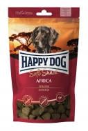 Ласощі HappyDog 100 г м'які закуски для собак середніх та великих порід зі страусом та картоплею