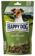 Ласощі HappyDog 100 г м'які закуски для собак дрібних порід з ягням і рисом