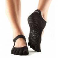 Носки Toesox BELLA GRIP FT-BLC р.S черный