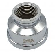 Муфта редукційна ВВ V&G VALOGIN 3/4"x1/2" хромована VG-204502