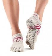 Носки Toesox LOW RISE GRIP FT-LBE р.M светло-бежевый