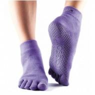 Носки Toesox ANKLE GRIP FT-SFI р.XS фиолетовый