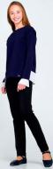 Джемпер для дівчинки Smil 116441 р.122 темно-синій