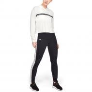 Джемпер Under Armour TAPED UA CROP HOODIE 1345891-112 р. M белый