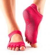 Носки Toesox BELLARINA GRIP HT-FU р.M красный