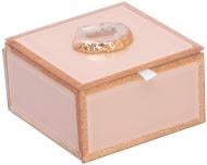 Скриня Boucher 11.5х11.5х6.5 см рожева Inari