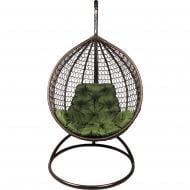 Кресло-кокон Home Rest коричневый/олива грин (952721247)