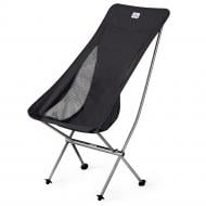 Крісло складане Naturehike Stellaluna L04 CNK2450JJ015, розмір L, алюміній, чорне