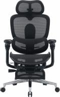 Крісло офісне Sihoo DORO C500 V2 Black з підставкою для ніг чорний