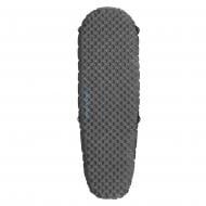 Матрас надувной Naturehike CNH22DZ018, сверхлегкий, 183х58х7 см, серый, для туризма с мешком для надува. 183х58 см серый