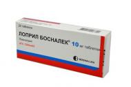 Лоприл босналек 10 мг