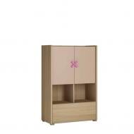 Комод Meble Wojcik 2D1S FIGARO 870x1330x350 мм дуб светлый/дуб светлый