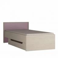 Ліжко Meble Wojcik АБС 90x200 см дуб сірий Ліжко Meble Wojcik АБС 90x200 см дуб сірий