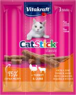 Лакомство Vitakraft Cat Stick 18g/ 3x6 Turkey & Lamb