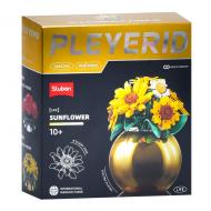 Конструктор Sluban Квіти у вазі соняшники M38-P8062