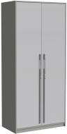 Шкаф Luxe Studio Loom 1012 2200х1012х564 мм шиншилла / светло-серый