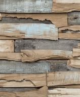 Обои виниловые на флизелиновой основе Grandeco Wanderlust WL1003 0,53x10,05 м