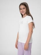 Футболка 4F 4FJSS23TTSHF383-10S р.128 білий Футболка 4F 4FJSS23TTSHF383-10S р.128 білий