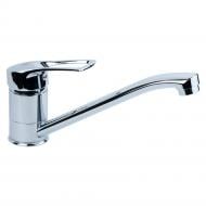 Смеситель TAU s43 40 для кухни гусак прямой 250мм на шпильке (SM-2B244C)