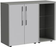 Комод Luxe Studio №1 Loom 1100 1100x870x400 мм сіра шиншила/світло-сірий