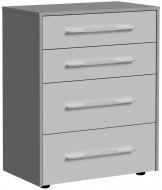 Комод Luxe Studio №2 Loom 696 696x870x400 мм сіра шиншила/світло-сірий