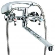 Смеситель TAU s70 для ванны гусак прямой 350мм дивертор встроенный шаровый (VD-5C261C)