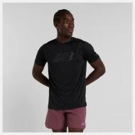 Футболка New Balance Sport Essentials Printed Run MT51206BK р.S черный