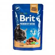 Консерва для стерилизованных кошек Brit Premium печень 100 г