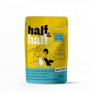 Корм влажный для взрослых кошек Half&Half кусочки с лососем в желе 100 г