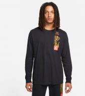 Футболка Nike M J MNTN LS CREW DC9785-010 р.L черный